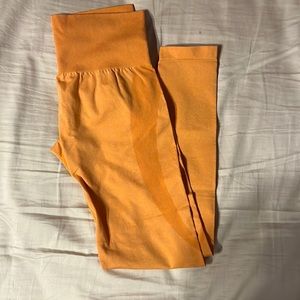 Orange NVGTN leggings